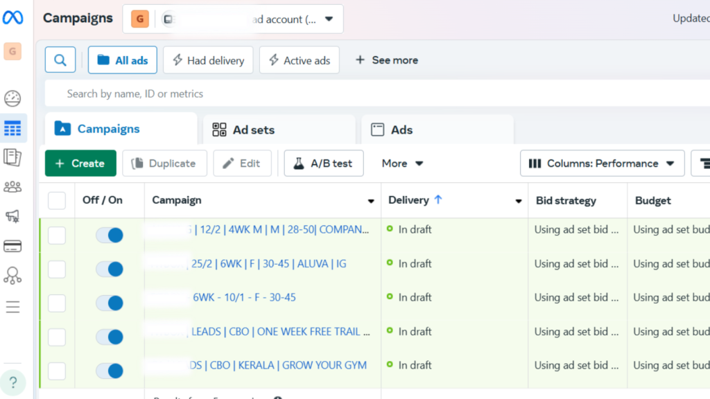 meta ad manager